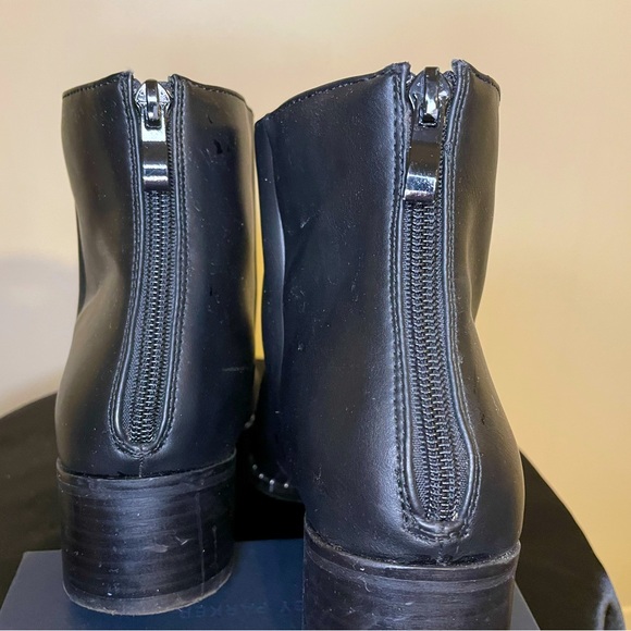 Black Ankle Booties with Zipper | US 9 | EU 39 - Picture 3 of 4